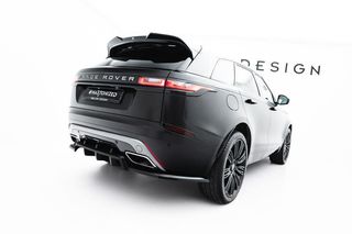 Spoiler / Διαχύτης Maxton Design V.3 με κάθετες μπάρες – Γυαλιστερό Μαύρο – για Land Rover Range Rover Velar R-Dynamic Mk1 (2017 - 2023) - (LR-RR-VE-1-RDYNAMIC-RD5G+RD6G)