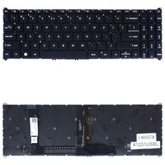 Πληκτρολόγιο - Laptop Keyboard για Acer Aspire 3 A315-59-76DA - Model : N22C6 NKI15131QJ PK133TY1A01 AEZYX+01010 QV05T_A10B 42904E38K202 HQ2101AH34007 US No Frame Backlight Black ( Κωδ.41231USBL )