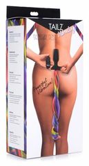 Rainbow Usb Vibrator Tail Plug With Remote-thumb-4