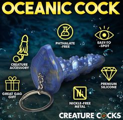 Lord Kraken Silicone Keychain-thumb-4
