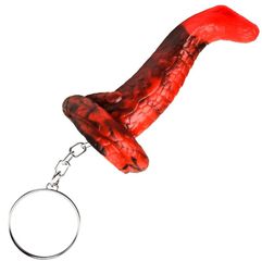 King Cobra Silicone Keychain-thumb-3