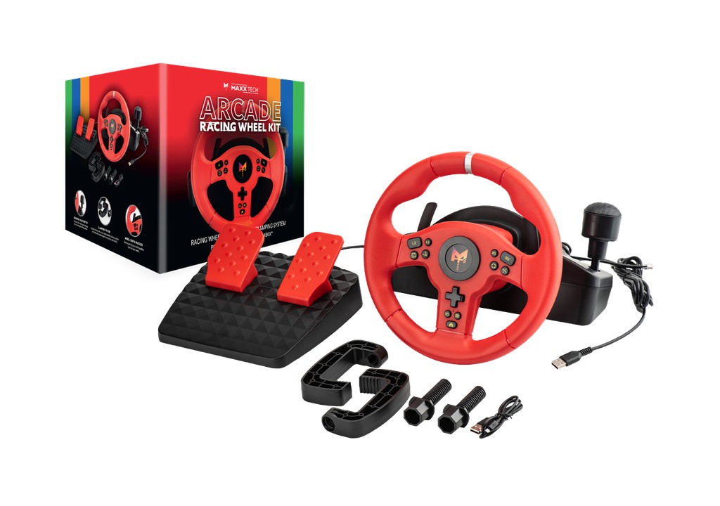 Maxx Tech - Arcade Racing Wheel Kit / Nintendo Switch 2