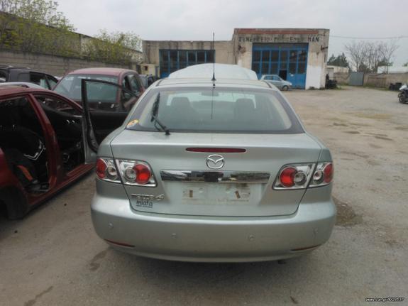 MAZDA 6 2002-2008 5ΘΥΡΟ ΤΡΟΠΕΤΟ ΠΙΣΩ (ΤΖΑΜΟΠΟΡΤΑ.ΠΡΟΦΥΛΑΚΤΗΡΑΣ.ΦΑΝΑΡΙΑ,ΠΟΔΙΑ,ΦΤΕΡΑ,ΟΥΡΑΝΟΣ,ΑΞΟΝΑΣ,ΚΤΛ)