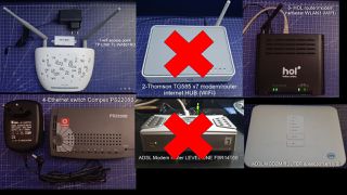 wifi access point, router, hub, ethernet switch