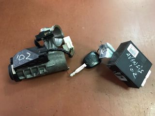 ΚΛΕΙΔΑΡΙΑ ΜΕ ΚΕΡΑΙΑ IMMOBILISER  ΕΓΚΕΦΑΛΑΚΙ KAI ΚΛΕΙΔΙ TOYOTA AVENSIS T22