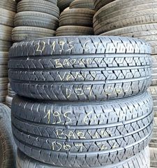 195/60-16 C με 85-90% πέλμα και πεντακάθαρα πλαϊνά! (2τμχ)