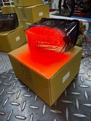 Φανάρι πίσω Stop φιμέ LED με ενσωματωμένα φλας TDM 900-thumb-3