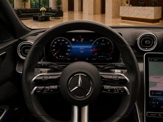 Mercedes-Benz C 200 2022 AMG PACK,19,NIGHT PACK,LONG DISPLAY,FULL SERVICE,ALCANTARA-thumb-5