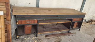 Πάγκος Εργασίας Μεταλλικός σκελετός, Επεκτεινόμενος πλευρικος πλευρικά