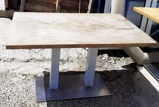 Τραπέζι 124x80x76εκ (1127/8)
