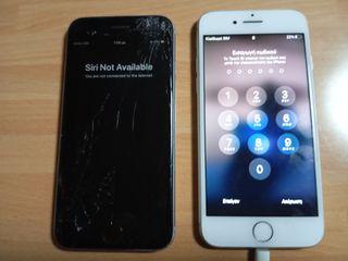 2 iPhone , ΑΣΠΡΟ 0682 & ΑΣΗΜΙ S METΑΧΕΙΡΙΣΜΕΝΑ