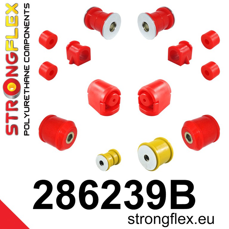 Front suspension and ream beam bush kit