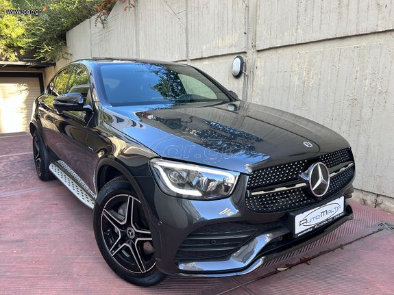 Mercedes-Benz GLC 300 2021 COUPE E -AMG -BURMESTER -ΟΡΟΦΗ -NIGHT -360 -HEAD UP DSPL