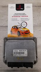 ΕΓΚΕΦΑΛΟΣ ΚΙΝΗΤΗΡΑ AUDI A4 SIEMENS 3B0907557B D03 5WP4333 04 (ΞΕΚΛΕΙΔΩΤΟΣ)