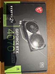 GEFORCE RTX 4070 super Ventus 2x 500€