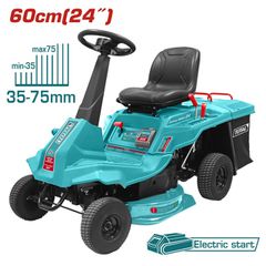 Τρακτεράκι Βενζινοκίνητο Κοπής Γκαζόν TOTAL 224cc / 7.5HP / 60cm Επαγγελματικό ( TRLMLI2024 )