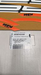 Σετ αυτοκόλλητα KTM 90108199400 για DUKE 125 (2017-2020)- Δεν συμπεριλαμβάνετε το εμπρός δεξί ρεζερβουάρ.-thumb-1