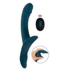 Strap-On Set harness with wireless remote controlled dildo-thumb-1