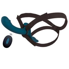 Strap-On Set harness with wireless remote controlled dildo-thumb-7