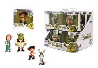 SHREK - Display of 2,5" Figures - 4 Modèles - 12pc - Wave 1