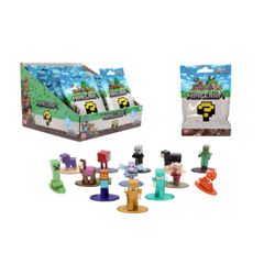 MINECRAFT - Display of Blind Nano Figures - 13 Assortment - 24pc