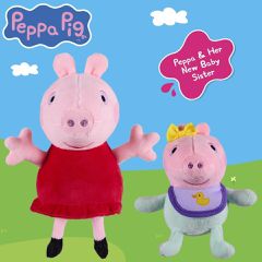 Peppa Pig - Plush 2pk (8422)-thumb-1
