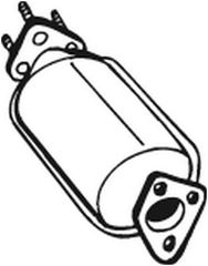 Καταλύτης LAND ROVER FREELANDER I; MG MGF; ROVER 200 II, 400, 400 II, 600 I, 800 1.8/2.0/2.5 01.91-10.06