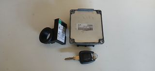 OPEL ASTRA G  Ζ16ΧΕ MERIVA A  ΕΓΚΕΦΑΛΟΣ ΚΙΝΗΤΗΡΑ ΜΕ ΚΩΔΙΚΟ 12242020 HSFI-2.1
