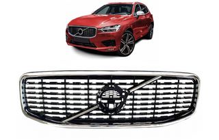 Μασκα Εμπρός Volvo XC60 II (2017-2021) Glossy Black Design