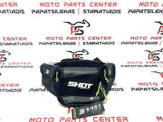 ΤΣΑΝΤΑ ΜΕΣΗΣ (ΜΠΑΝΑΝΑ) ΓΙΑ ENDURO ΜΑΥΡΟ-ΠΡΑΣΙΝΟ (SHOT CLIMATIC)