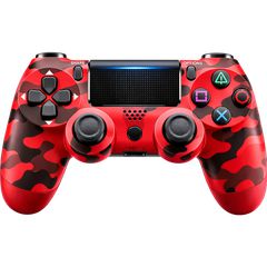 PS4 Doubleshock Wireless Controller Camouflage Red