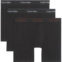 Calvin Klein Ανδρικό Μπόξερ Βαμβακερό Μακρύ Πόδι 3 Τεμάχια 0FL