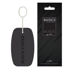 Αρωματικό Αυτοκινήτου Κρεμαστό Feral Basics Collection Black Signature