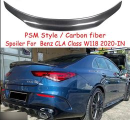 Mercedes CLA c118 AMG 45 Carbon Trunk Spoiler / Αεροτομη Πορτ μπαγκαζ carbon