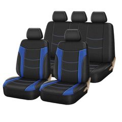 Carro 292353 Σετ Καλυμμάτων Αυτοκινήτου για Renault Clio / Twingo / Modus / Megane, Scenic / Fluence / Arkana / Koleos / Captur / Kadjar / Trafic / Kangoo / Zoe / Βαμβακερό Ύφασμα / Δερματίνη Σετ Εμπρ