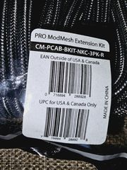 Cablemod ModMesh Cable Extension Kit - Cable 0.5m Μαύρο (CM-PCAB-BKIT-NKK-3PK)-thumb-1