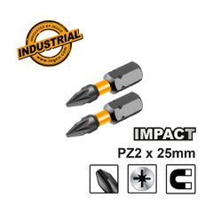 Κατσαβιδόμυτες Impact PZ2x25mm 2 τεμ.
