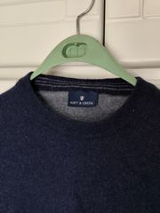 Πουλοβερ Navy Green Medium μεταχειρισμένο-thumb-2