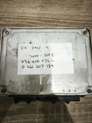 VW golf 4036906032L (VW-Audi OEM) / 0261207189 (Bosch) / BENZIN ME7.5.10 (Σύστημα)