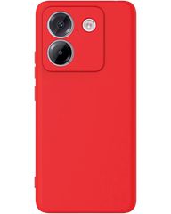 Matt TPU case protect lens for Xiaomi POCO M7 Pro Red