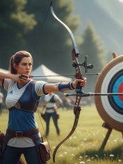 Πλήρες σετ επαγγελματικό Ολυμπιακό τόξο Hoyt GMX Gold medalist 27' inch