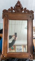 Καθρέφτης ξυλόγλυπτος αντίκα vintage