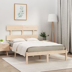 Πλαίσιο Κρεβατιού 150 x 200 εκ. Μασίφ Ξύλο King Size 3104678