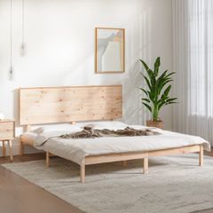 Πλαίσιο Κρεβατιού 150 x 200 εκ. Μασίφ Ξύλο King Size 3104808