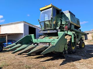 Θεριζοαλωνιστικές John Deere 1985 985 Η4  με Τρικουβέρτο και Καταστροφέα-thumb-3