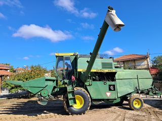 Θεριζοαλωνιστικές John Deere 1985 985 Η4  με Τρικουβέρτο και Καταστροφέα-thumb-6
