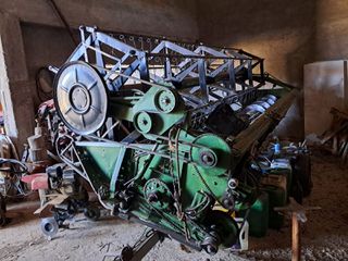 Θεριζοαλωνιστικές John Deere 1985 985 Η4  με Τρικουβέρτο και Καταστροφέα-thumb-25