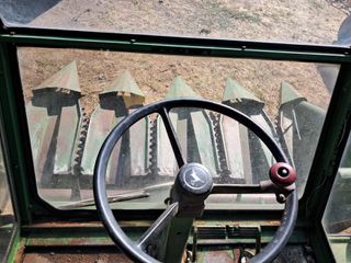 Θεριζοαλωνιστικές John Deere 1985 985 Η4  με Τρικουβέρτο και Καταστροφέα-thumb-37