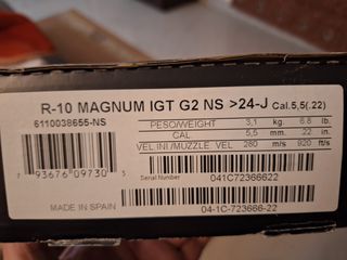 αεροβόλο όπλο gas ram