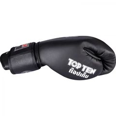 Γάντια Επαφής TOP TEN AJARN Thaiboxing Black-thumb-1